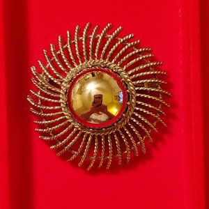 Vintage Circle Brooch
